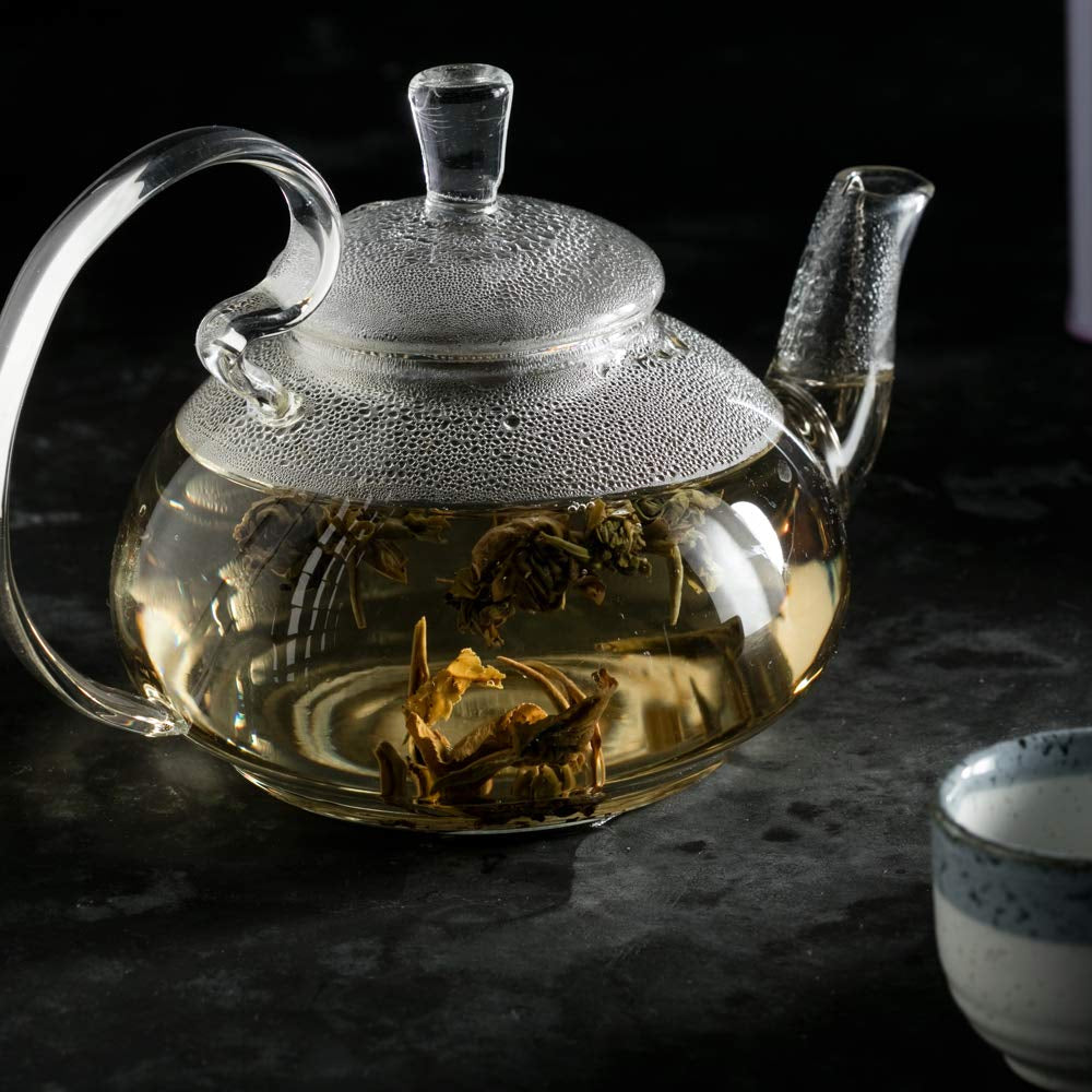 Dragon Pearl Jasmine | 16Oz Bag of Loose Leaf Dragon Pearl Jasmine Tea | Hand-Rolled Jasmine Pearls