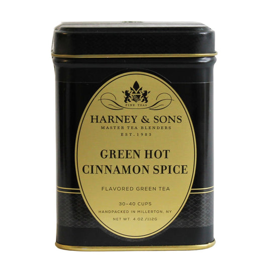 Harney and Sons Green Hot Cinnamon- Loose Leaf 4 Oz.