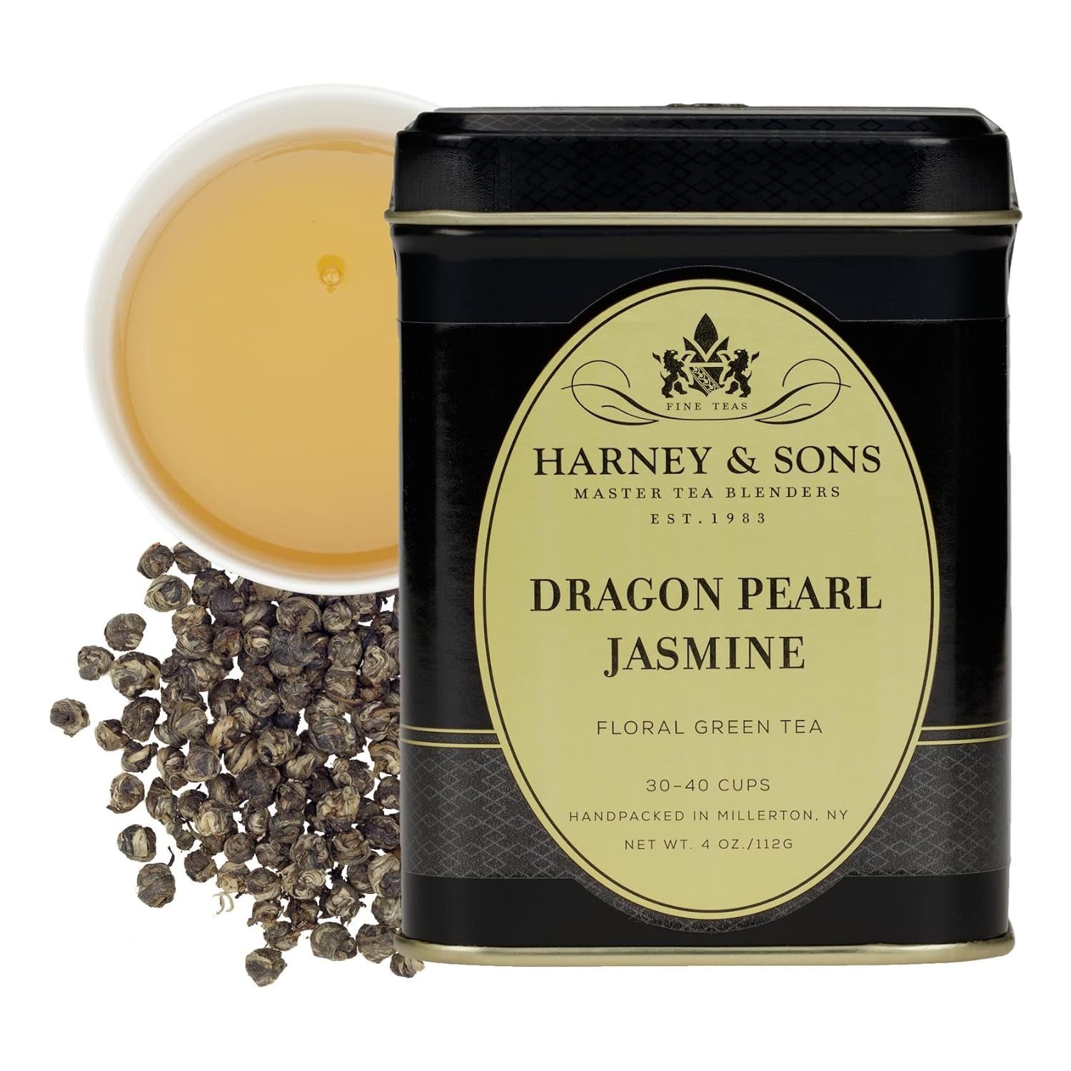 Dragon Pearl, Jasmine Tea, 4 Oz (112 G),