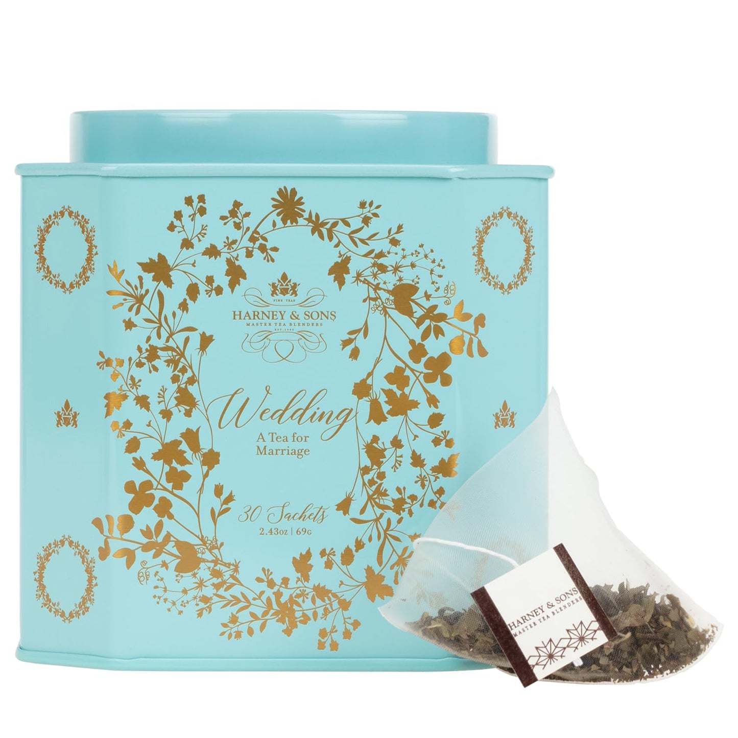 Wedding Tea, a Tea for Marriage, 30Ct Tin