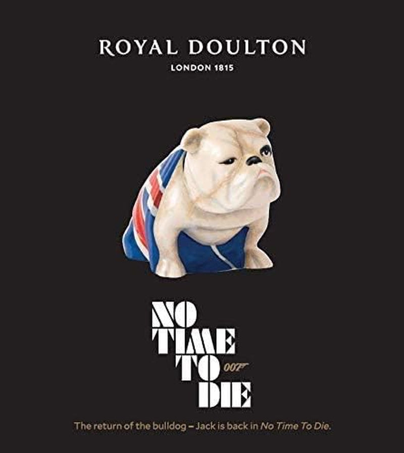 Royal Doulton 2021 Jack the Bulldog, No Time to Die