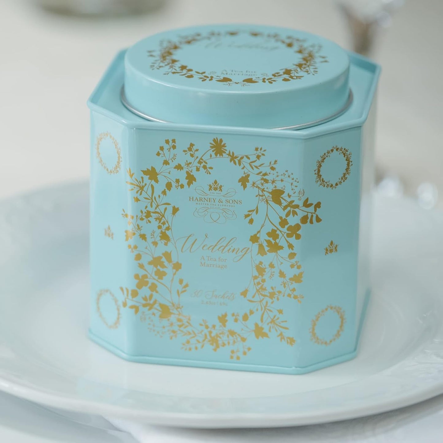 Wedding Tea, a Tea for Marriage, 30Ct Tin