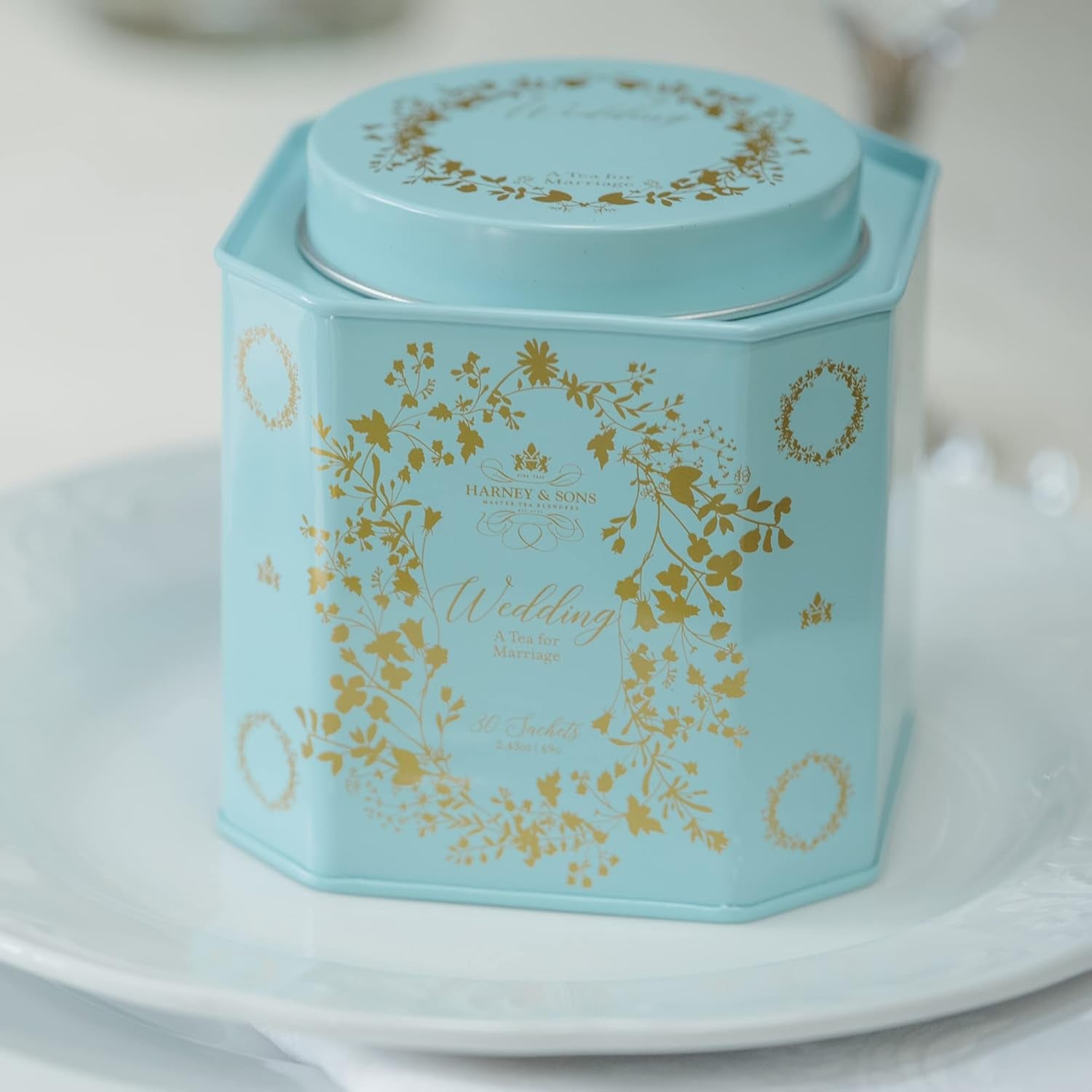 Wedding Tea, a Tea for Marriage, 30Ct Tin