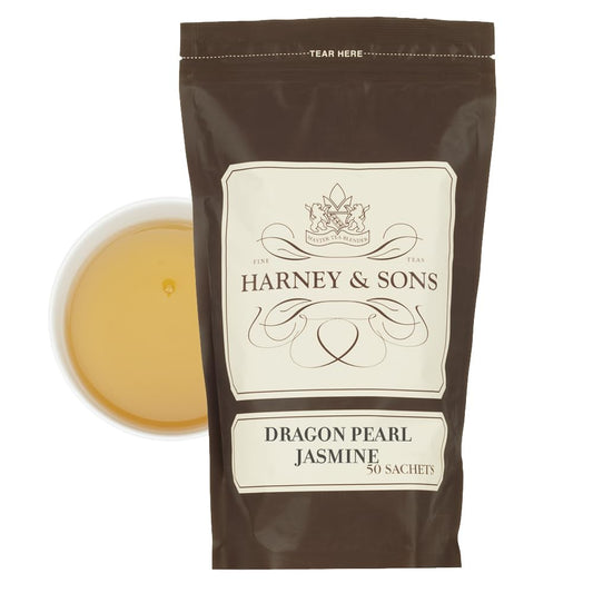 Dragon Pearl Jasmine Tea, Bag of 50 Sachets
