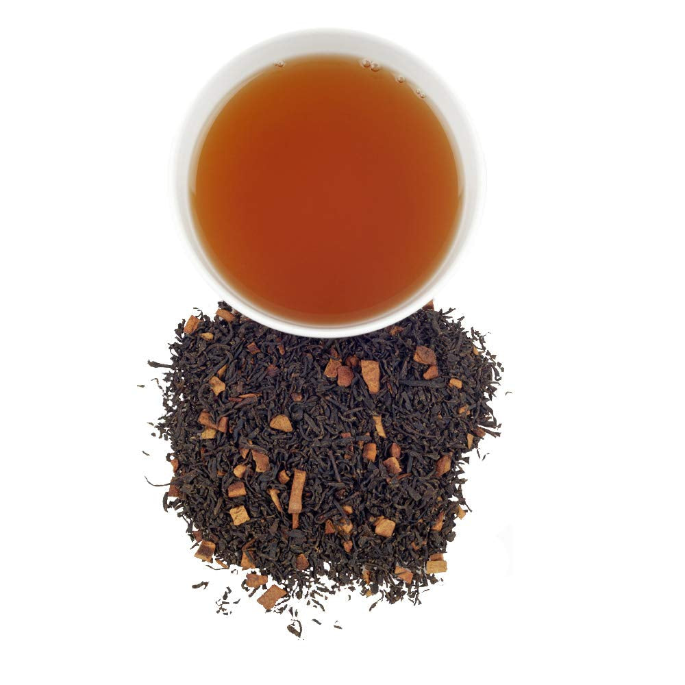 Hot Cinnamon Spice, Loose Leaf Black Tea, 4 Ounce Tin