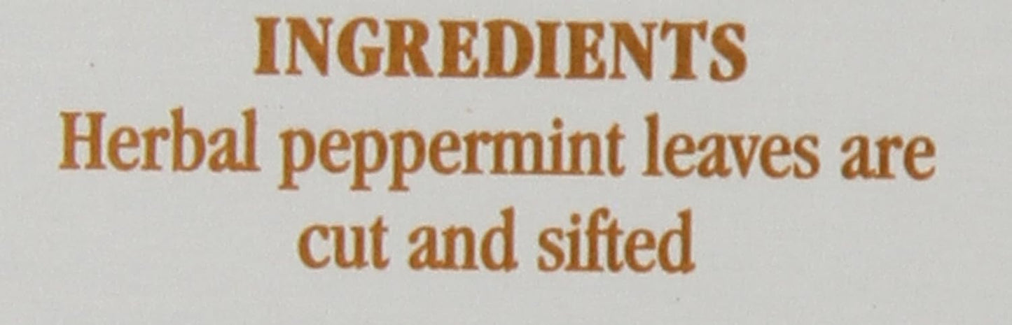 Harney and Sons Peppermint Tea, 20 Sachets 1.2 Oz | Herbal Tea Made with Washington State Peppermint. Naturally Caffeine Free.
