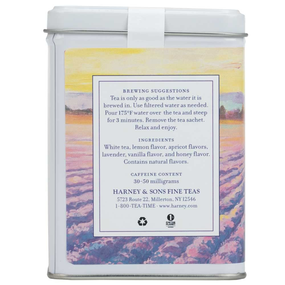 Provence Tea, White Tea with Flavors of Apricot, Lemon and Lavender