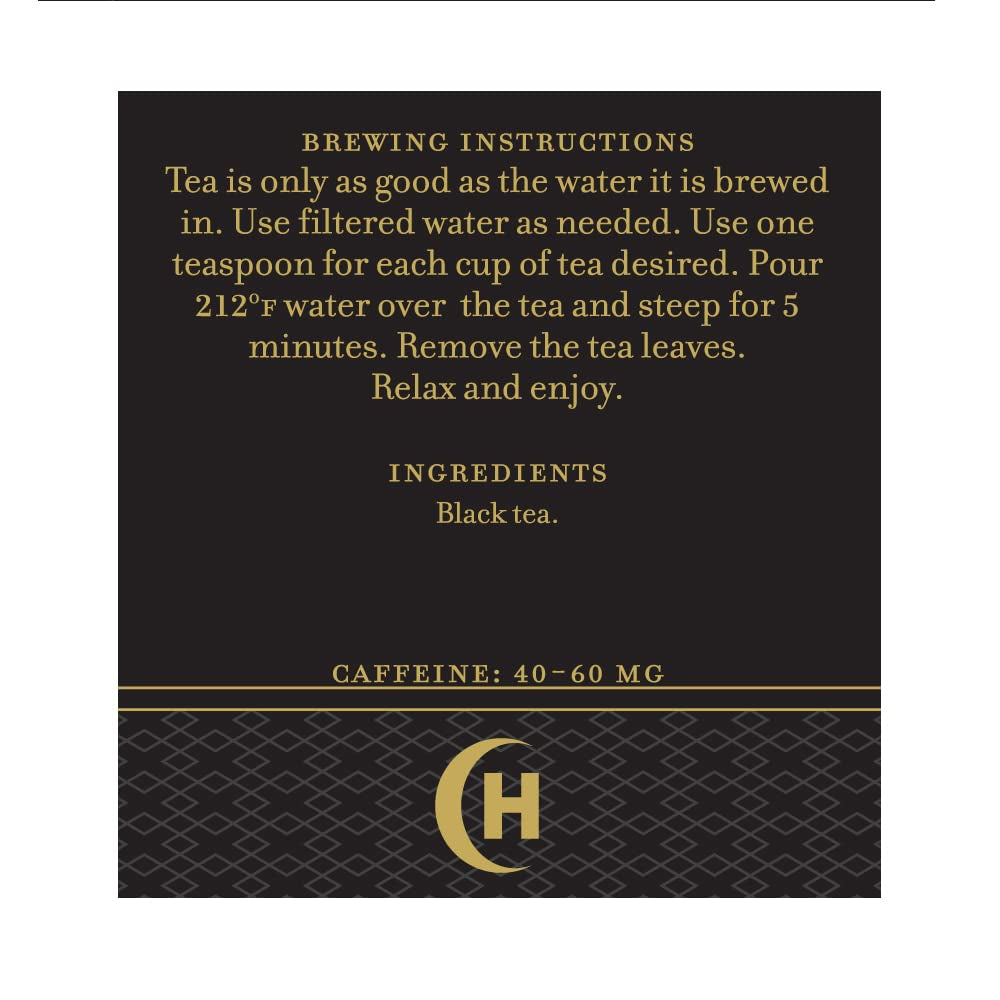 Harney and Sons Irish Breakfast Tea | 4Oz Tin 100% Assam Black Tea Loose Leaf, Bold Breakfast Tea