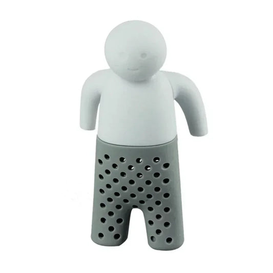 New Mr. Tea Man Model Tea Infuser Food Grade Silicone Tea Infuser Tea Leak Tea Filter Tea Bag