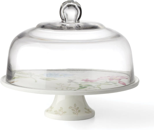 898188 Butterfly Meadow 25Th Anniversary Cake Plate