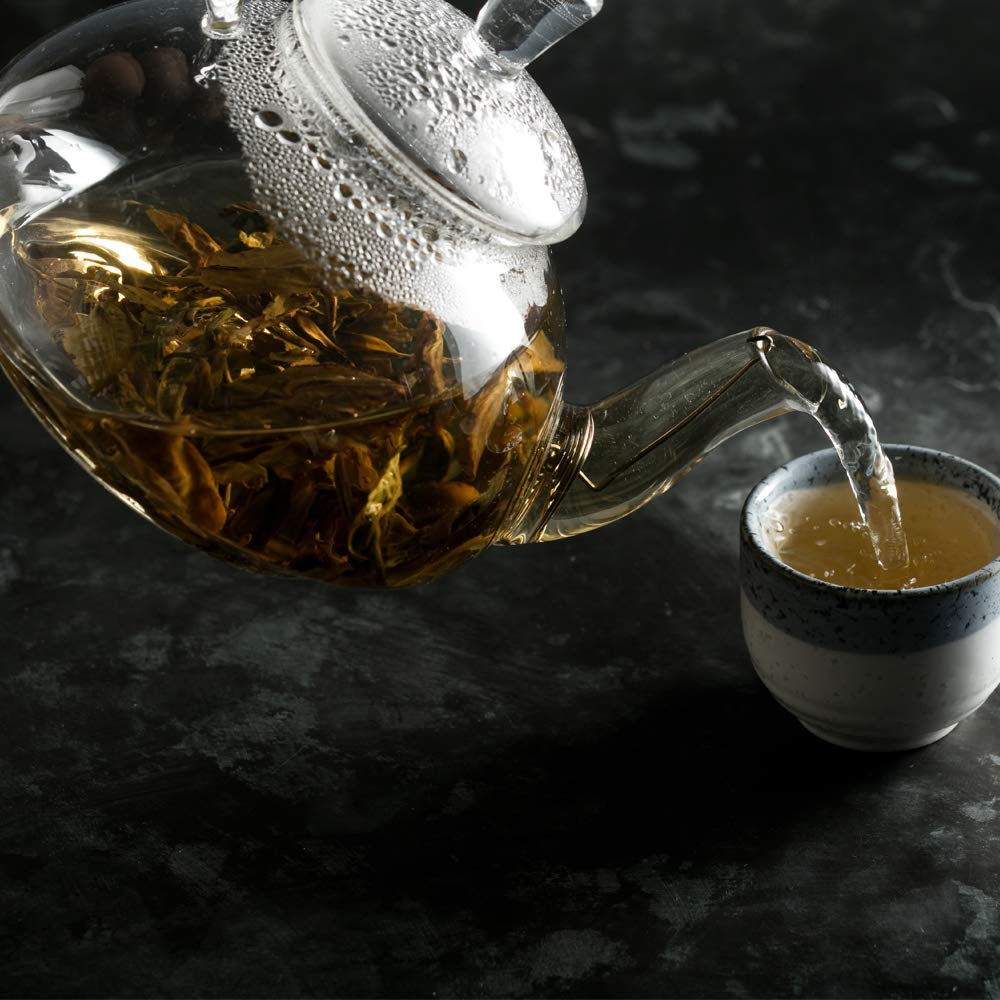 Dragon Pearl Jasmine | 16Oz Bag of Loose Leaf Dragon Pearl Jasmine Tea | Hand-Rolled Jasmine Pearls