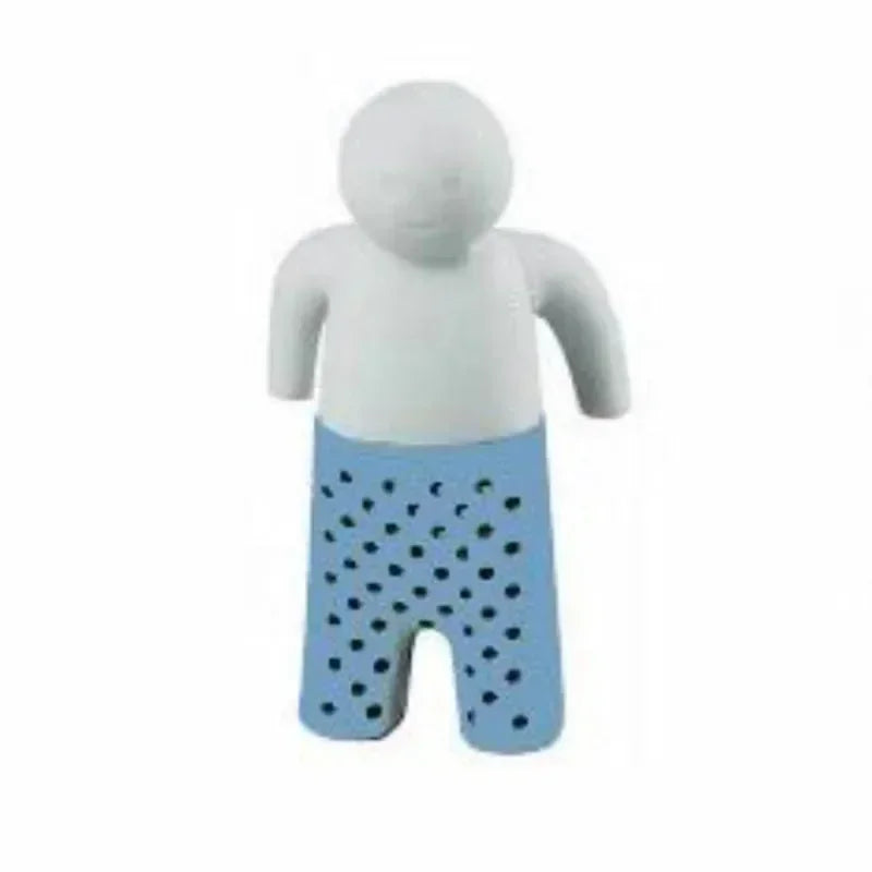 New Mr. Tea Man Model Tea Infuser Food Grade Silicone Tea Infuser Tea Leak Tea Filter Tea Bag