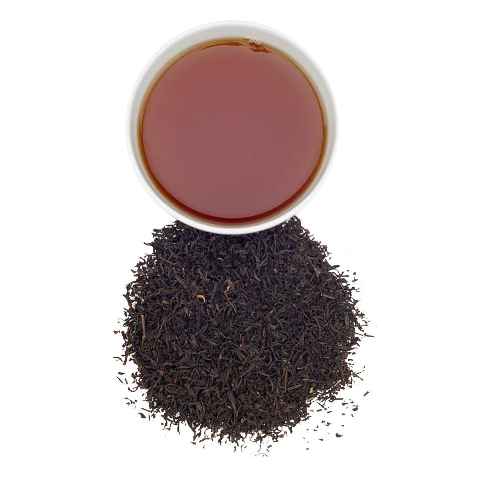 English Breakfast Loose Leaf Black Tea – China Keemun Breakfast Tea, Caffeinated, 16 Oz Bag