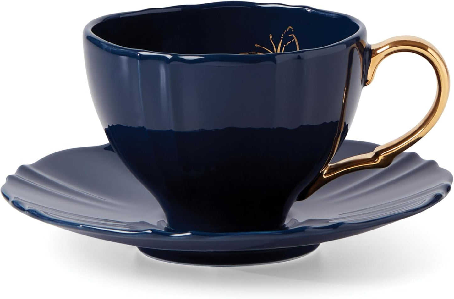 891301 Sprig & Vine Teacup & Saucer | 1.05 LB