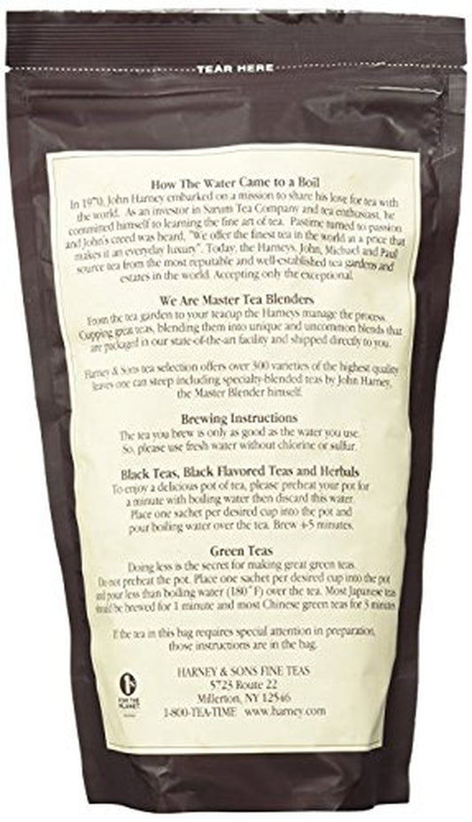 English Breakfast Tea - 100% China Black Tea, Caffeinated, - Bag of 50 Sachets