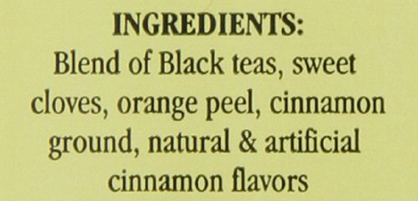 Hot Cinnamon Spice, Loose Leaf Black Tea, 4 Ounce Tin