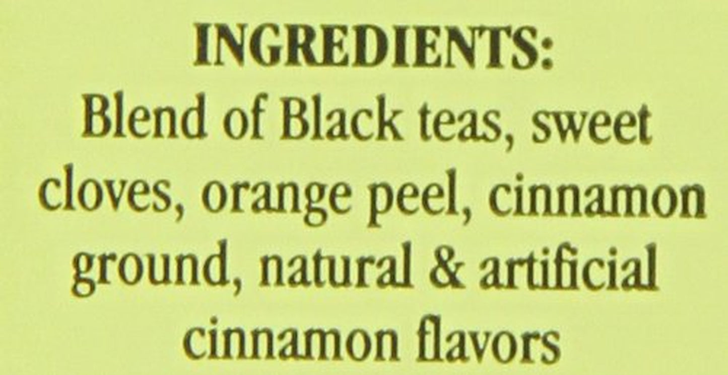 Hot Cinnamon Spice, Loose Leaf Black Tea, 4 Ounce Tin